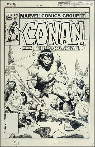ספר אמנות | The Marvel Art of Conan the Barbarian - Image 5