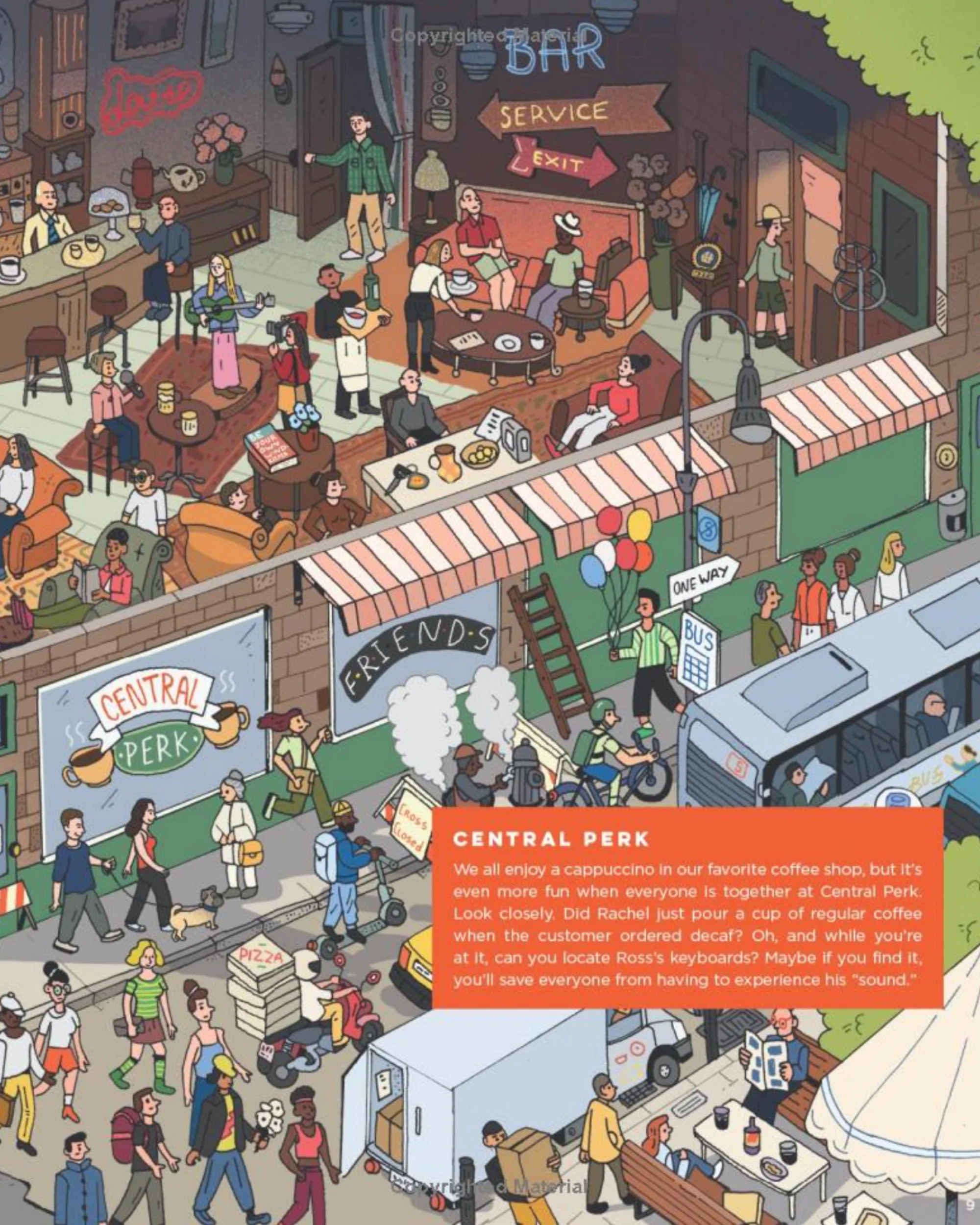 טלוויזיה | Friends: The One Where Everyone Is Hiding: A Seek-and-Find Book - Image 3