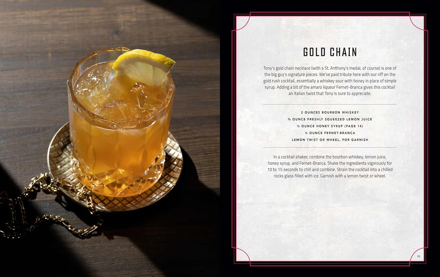 ספר מתכונים | The Sopranos: The Official Cocktail - Image 8