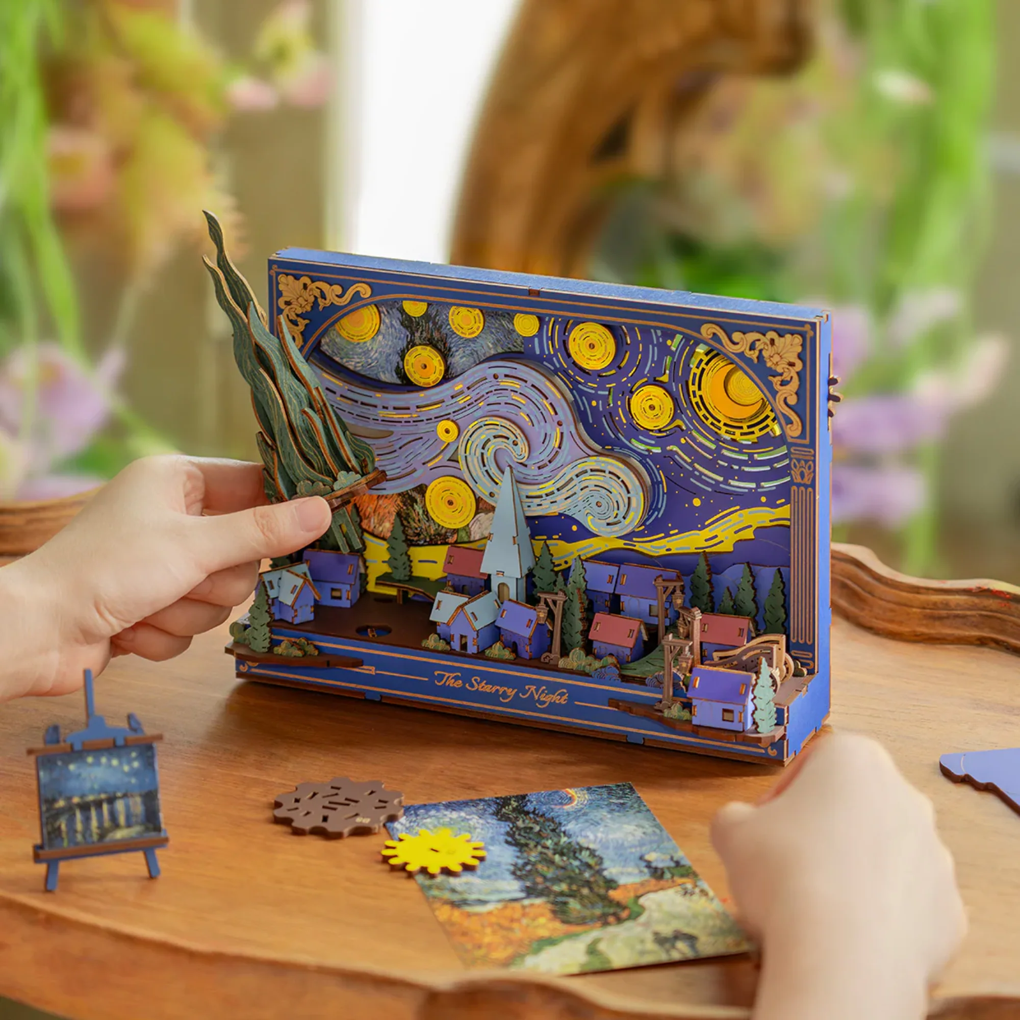 אמנות בהרכבה עצמית | The Starry Night - Image 5