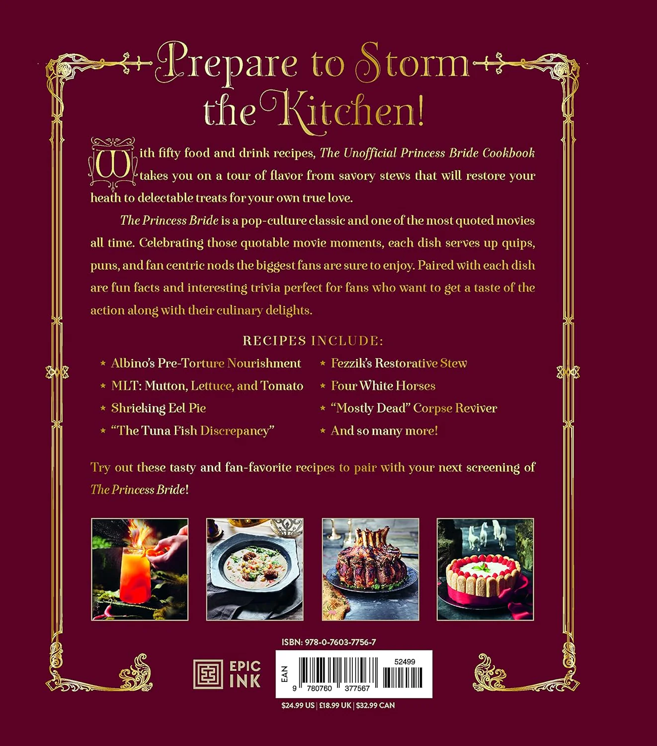 The Unofficial Princess Bride Cookbook - Image 2