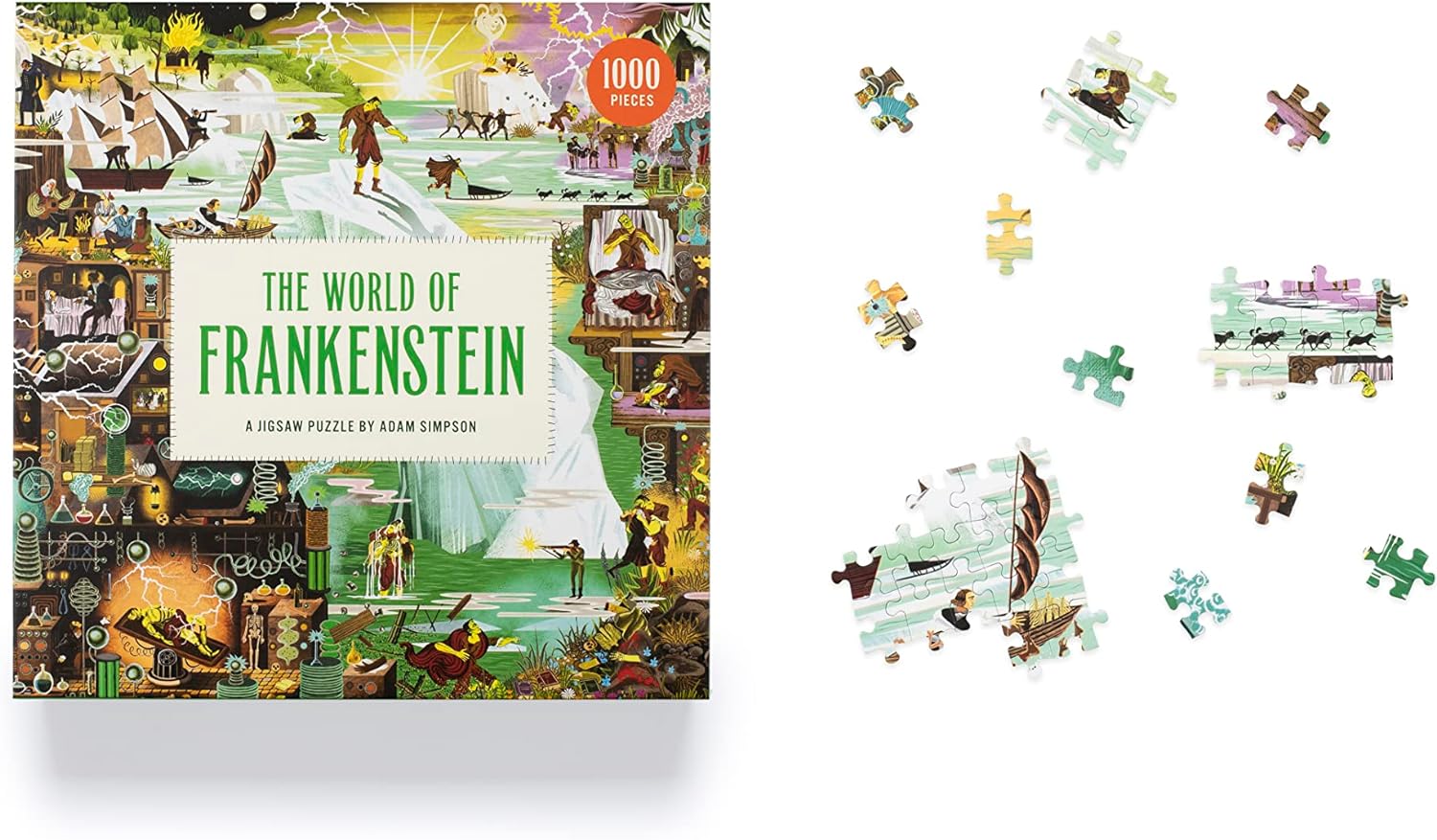 פאזל 1000 חלקים - The World of Frankenstein - Image 3