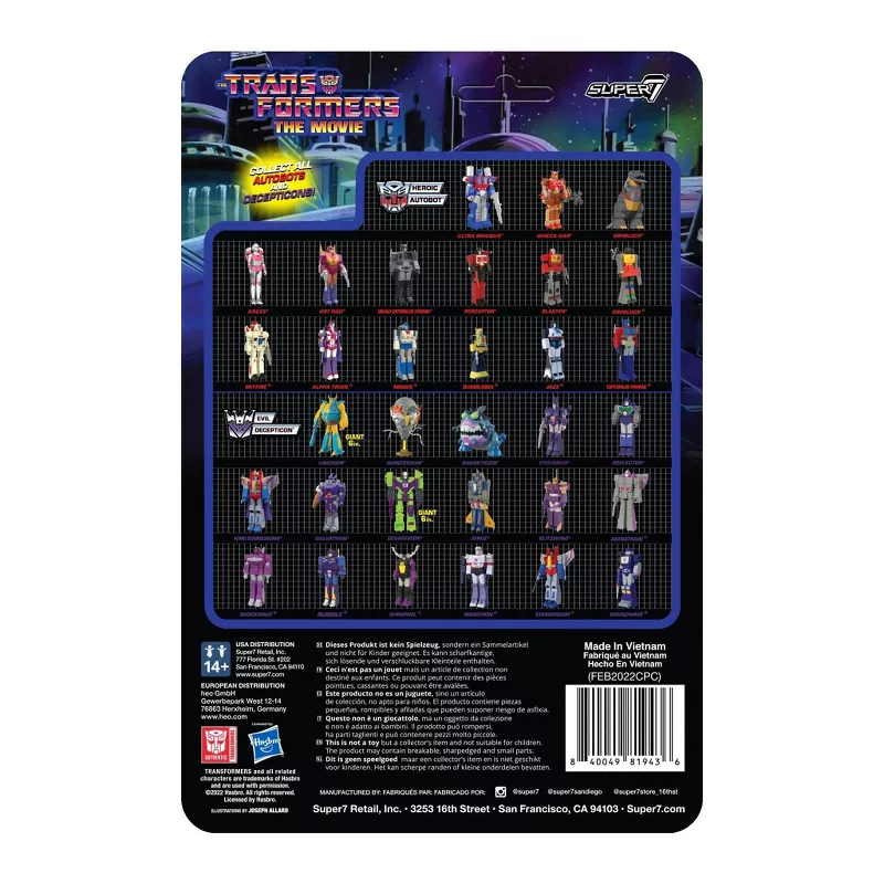 TRANSFORMERS REACTION FIGURES WAVE 6 - WRECK-GAR - Image 2