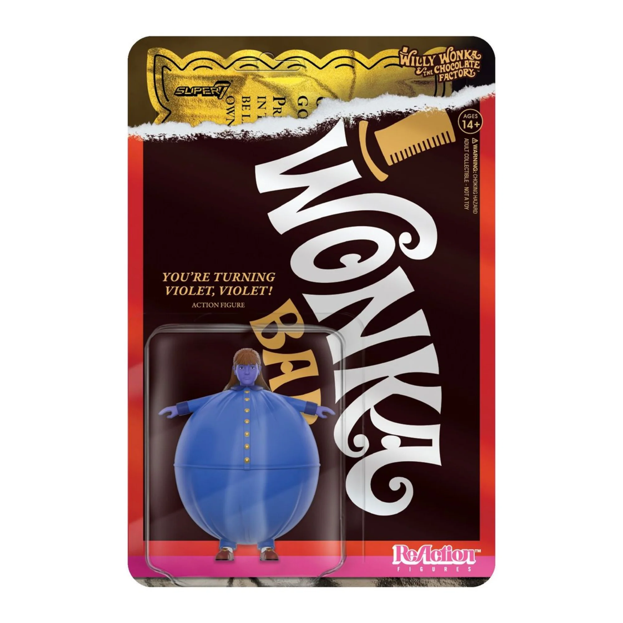 ריאקשן | Willy Wonka & the Chocolate Factory - Violet Beauregarde (Blueberry)