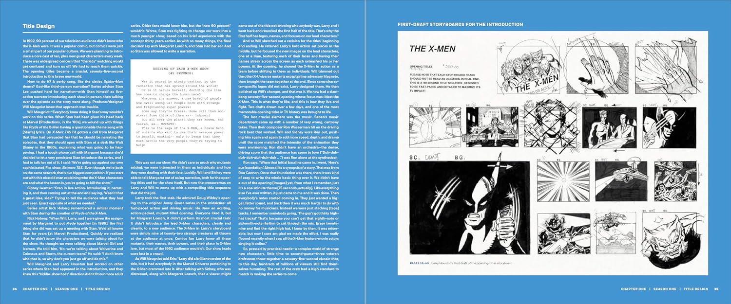 ספר אמנות | X-Men: The Art and Making of The Animated Series - Image 4